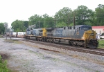 CSX Q125 by the depot